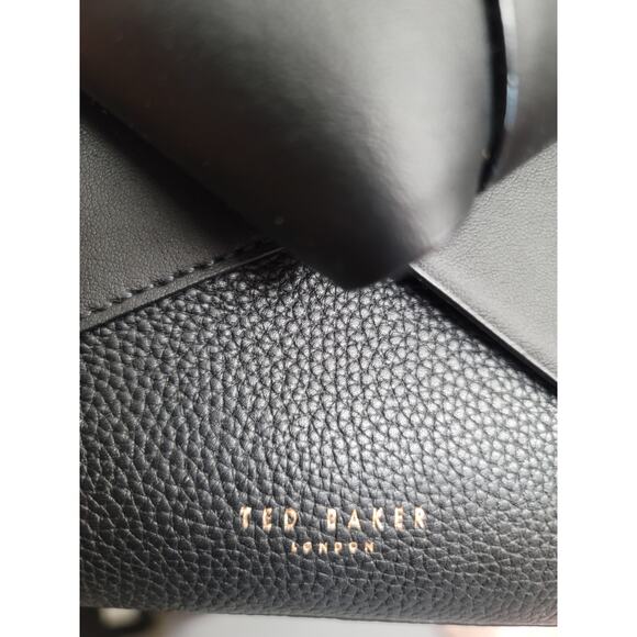 Ted Baker Giant Knot Leather Shopper Tote - Picture 6 of 7